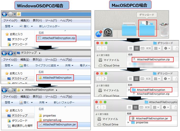 メール添付ファイル自動暗号化オプション アプリケーションのダウンロードと設定 Gmoクラウド レンタルサーバー サポート